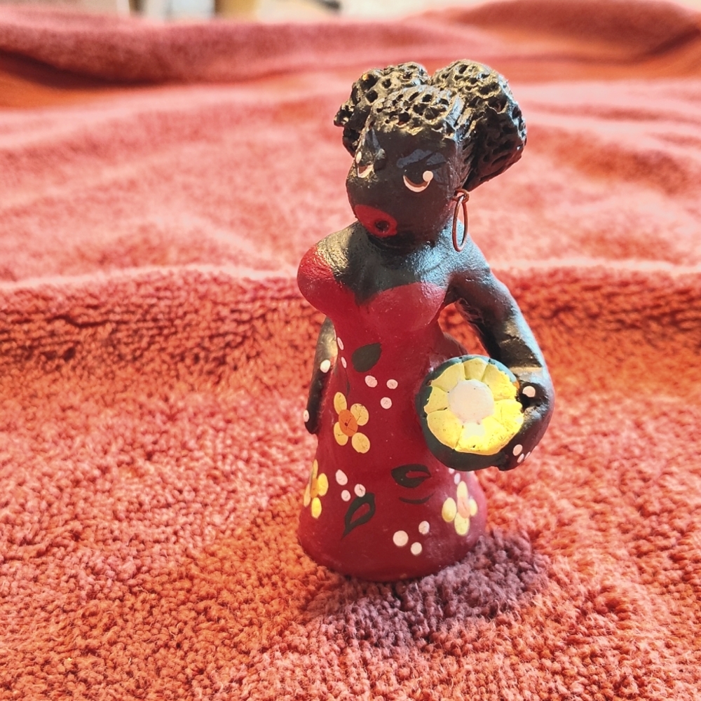 Brazilian black Americana clay piece